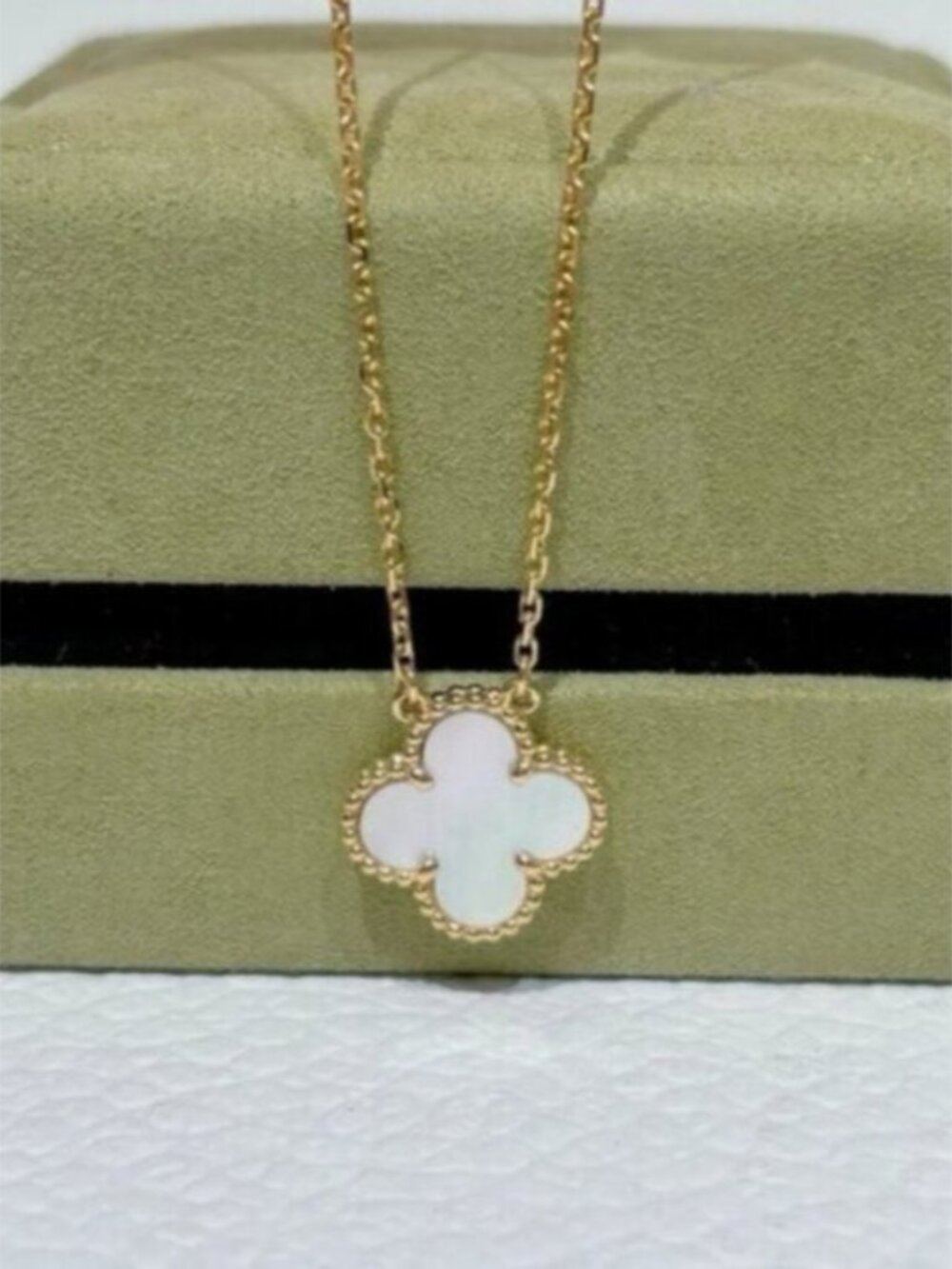 Van Cleef & Arpels Vintage Alhambra 18K Gold Necklace